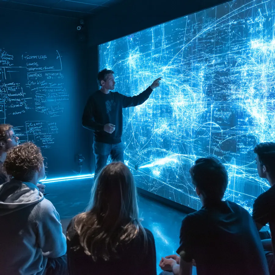 AI training session